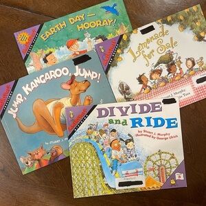 Math Start Books by Stuart J. Murphy 📚Level 3! 🌎➗